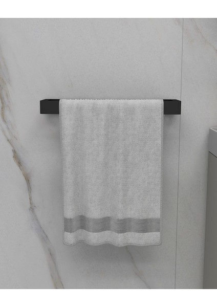 Orkide x Yeni Mat Siyah Duvara Monte Havluluk | Modern ve Şık Banyo Aksesuarı modelleri