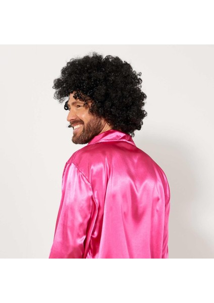 NessiWorld Siyah Renk Kıvırcık Afro Bonus Peruk fırsatları