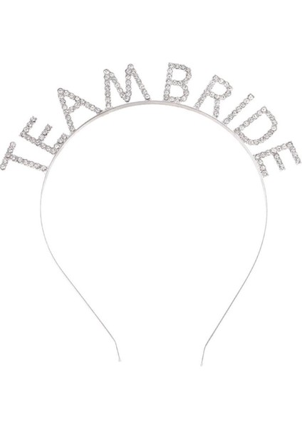 Nessiworld Gümüş Kaplama Kristal Taşlı Team Bride Taç 16x17 cm fiyatları