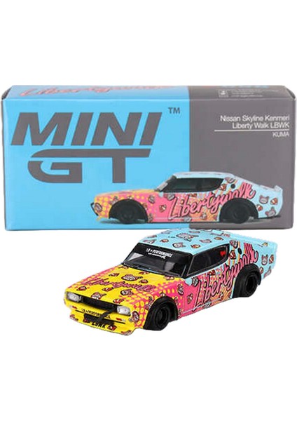 Nessiworld Mini Gt 1/64 Nissan Skyline Kenmeri Liberty Walk Lbwk Kuma fırsatları