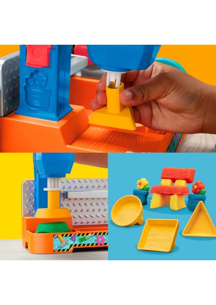 Nessiworld Play-Doh Stamp N Saw Tool Bench fırsatları