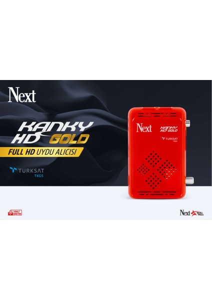Next Kanky Hd Gold Full Hd Uydu Alıcısı + wifi