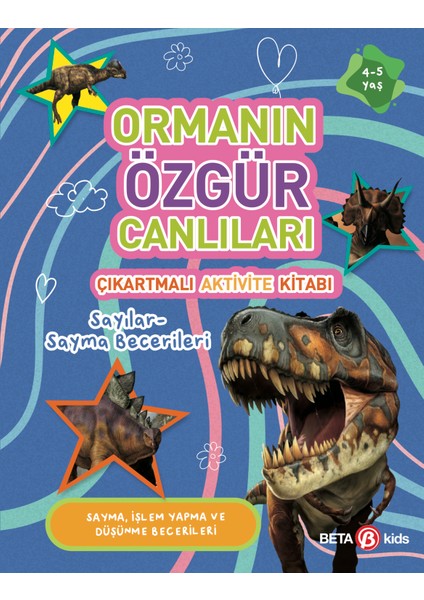 Ormanın Özgür Canlıları - Çıkartmalı Aktivite Kitabı