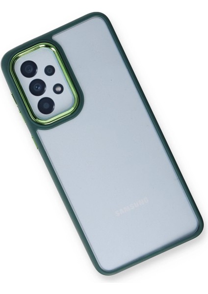 Samsung Galaxy A23 4g Kılıf Dora Kapak - Haki Yeşil Drstr