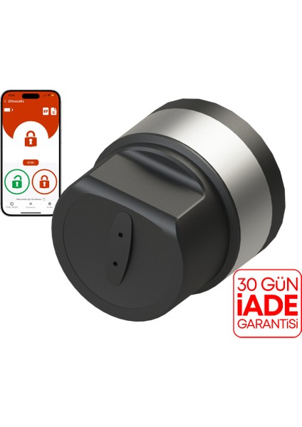 Utopic Rx Yapay Zeka Destekli Akıllı Kilit (Anahtar Üzerine Montaj Akıllı Kapı Kilidi)