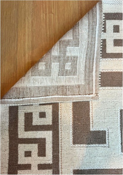 Patiska Yıkanabilir Dekoratif Labirent Desen Pamuk Bukle Kilim fiyatları