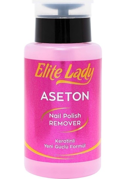 Pompalı Aseton Keratinli Ekstra Güçlü Oje Çıkarıcı Tırnak Uzamasına Yardımcı Besleyici Aseton 200 ml fiyatları