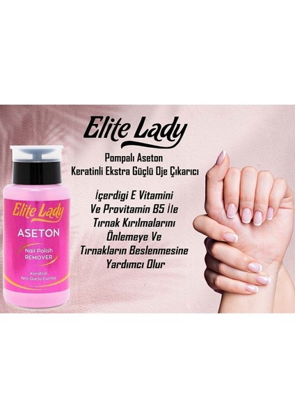 Pompalı Aseton Keratinli Ekstra Güçlü Oje Çıkarıcı Tırnak Uzamasına Yardımcı Besleyici Aseton 200 ml modelleri