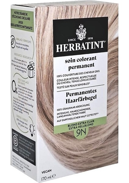 Saç Boyası 9n Blond Extra Clair - Çok Açık Sarı