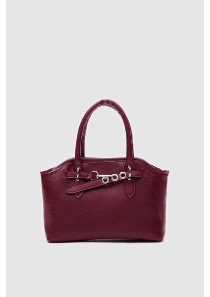 Perez Kemer Detaylı Çapraz Çanta Bordo modelleri