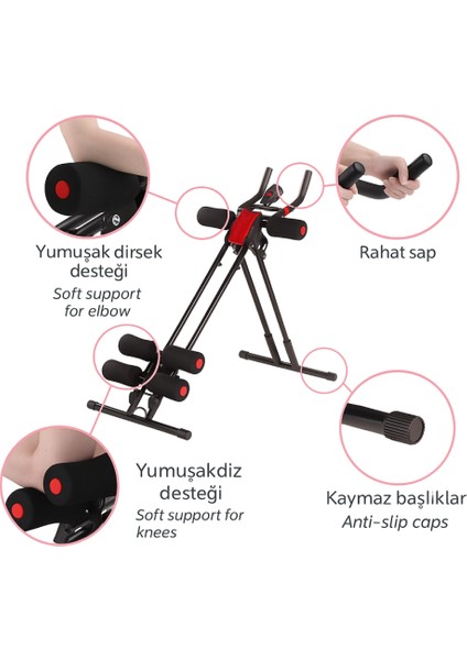 5 Mins Shaper Mekik Aleti ve Spor Aleti - Egzersiz Aleti