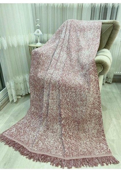 Lüks Pamuklu Koltuk-Çekyat Örtüsü 170X220 Kiremit Çift Taraflı Terletmez Kaymaz Toplanmaz