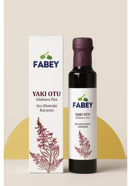 Yakı Otu & Gilaburu Özü Sıvı Ekstrakt Karışımı 250ML
