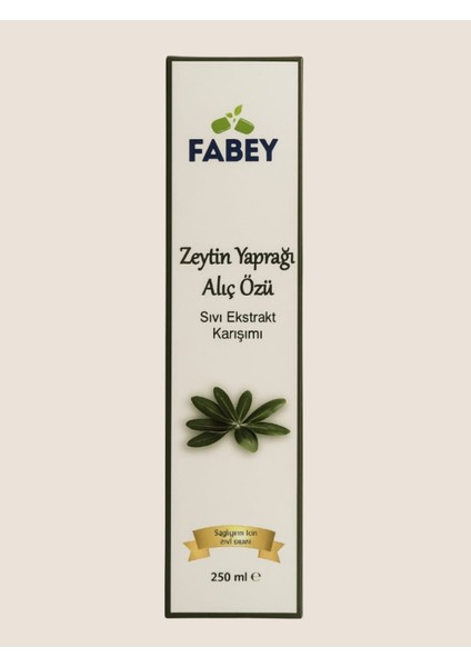 Zeytin Yaprağı & Alıç Özü Sıvı Ekstrakt Karışımı 250 ml fiyatları
