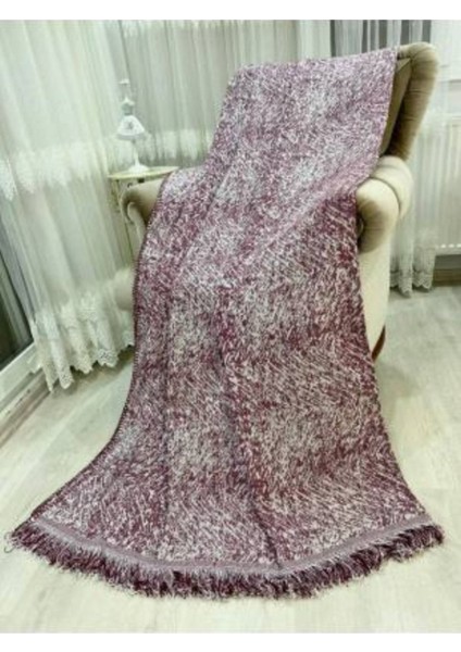 Kol Kapatan Lüks Pamuklu Koltuk-Çekyat Örtüsü Terletmez Kaymaz Toplanmaz 170X350 Bordo