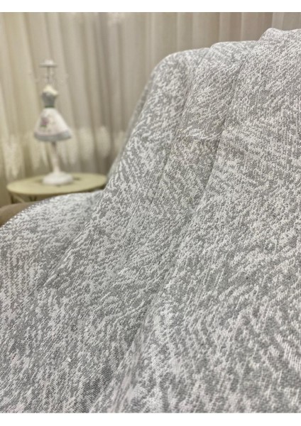Lüks Pamuklu Koltuk-Çekyat Örtüsü Gri Rengi 170X220 Çift Taraflı Terletmez Kaymaz Toplanmz fiyatları