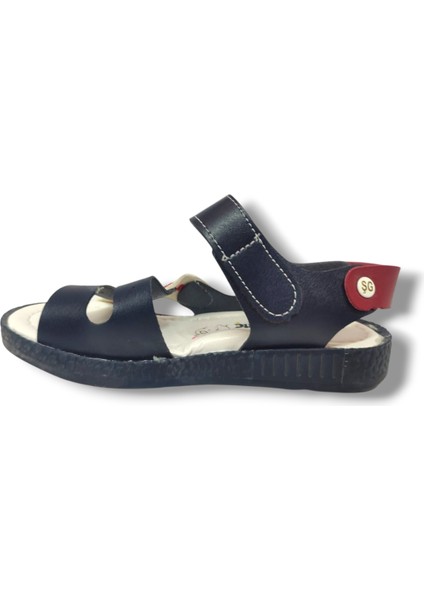 Şirinbebe 1561-20 Anatomik Dikiş Çirtli Erkek Çocuk Sandalet Lacivert BEYAZ26-30 modelleri