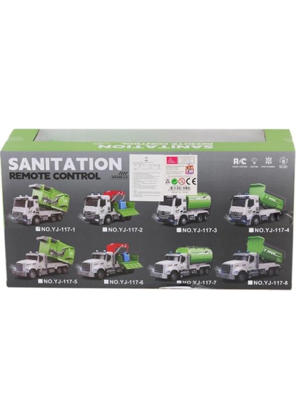 Nessiworld YJ-117-1 Kumandalı Şajzlı Çöp Kamyonu