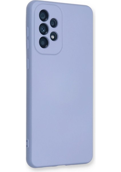 Samsung Galaxy A73 5g Kılıf Nano Içi Kadife Silikon - Lila Drstr fiyatları