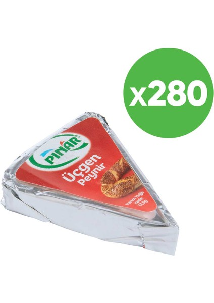 Pınar Üçgen Peynir 12,5 x 280 Adet