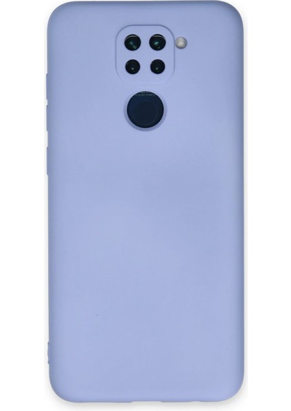 Xiaomi Redmi Note 9 Kılıf Nano Içi Kadife Silikon - Lila Drstr