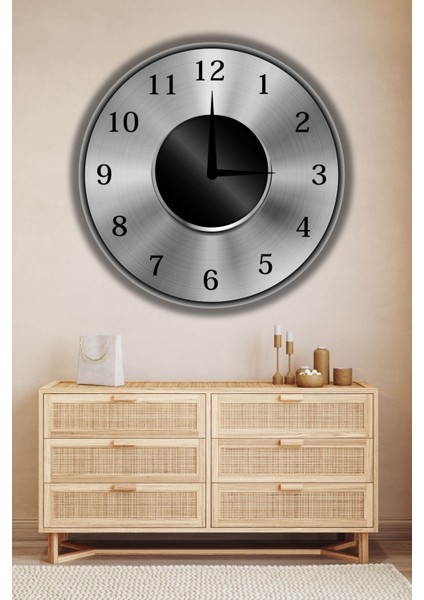 Modern Yuvarlak Ahşap Duvar Saati, Şık ve Sessiz Tasarım fiyatları