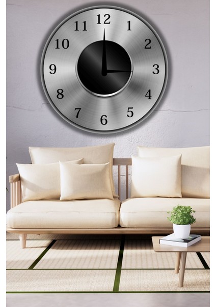 Modern Yuvarlak Ahşap Duvar Saati, Şık ve Sessiz Tasarım fırsatları