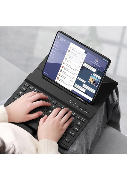 Universal Universal Kılıf Fold Klavye - Siyah Drstr