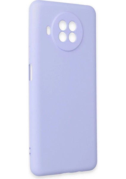 Xiaomi Mi 10T Lite Kılıf Nano Içi Kadife Silikon - Lila Drstr