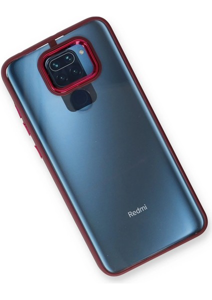 Xiaomi Redmi Note 9 Kılıf Dora Kapak - Kırmızı Drstr