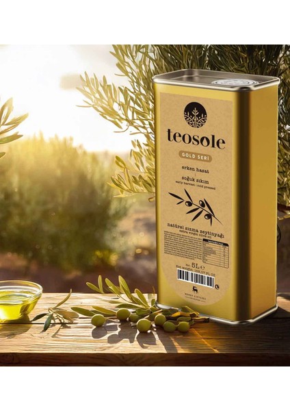 Teosole Naturel Sızma Zeytinyağı 5 L fiyatları