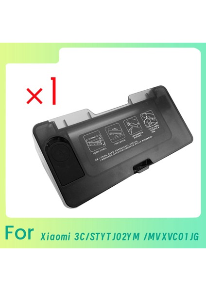 Xiaomi 3C/STYTJ02YM/MVXVC01-JG Robot Süpürge Parçası Için 2'si 1 Arada Su Tankı Toz Kutusu (Yurt Dışından)