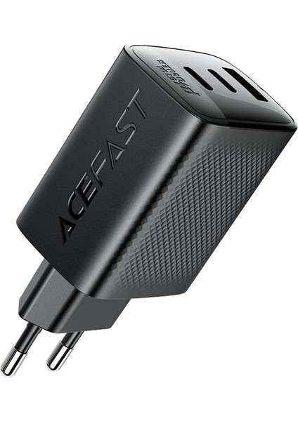 67W PD 2X USB-C + USB-A 3 Port Hızlı Şarj Aleti Isı Düşüren GaN Destekli Akım Korumalı Güç Adaptörü iPhone & Android & iPad & MacBook Type-C - A108 (Acefast Türkiye Garantili)