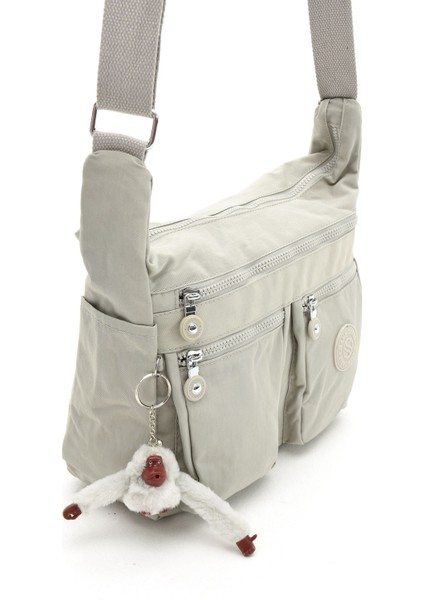 Sanmorris Kadın Büyük Boy Bölmeli Suya Dayanıklı Paraşüt Kumaş Omuz Çantası fiyatları