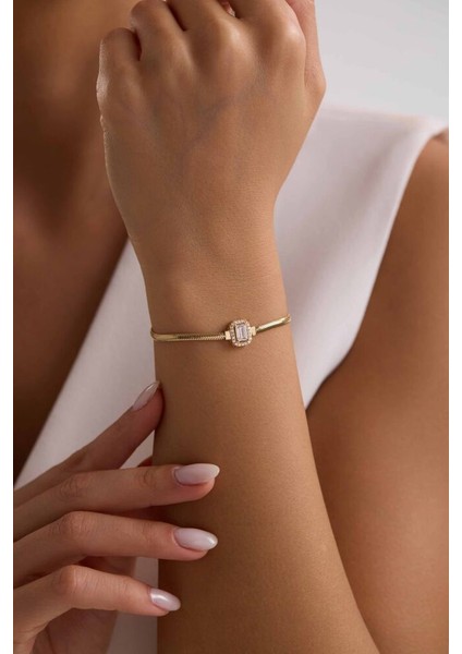 Balık Sırtı Baget Bileklik 17+3 cm