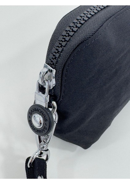 Sanmorris El ve Çapraz Askılı 2 Bölmeli Metal Fermuarlı Kartlık ve Bozuk Para Gözlü Cüzdan 3065 modelleri