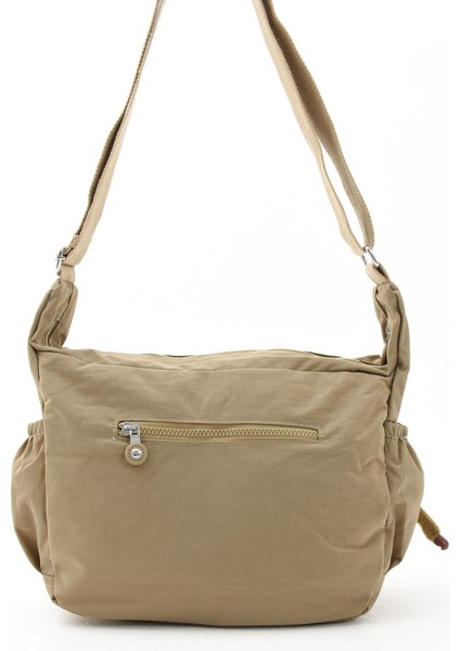 Sanmorris Unisex Suya Dayanıklı Krinkıl Kumaş Çok Gözlü Çapraz Okul, Seyahat ve Omuz Çantası 3045 indirimleri