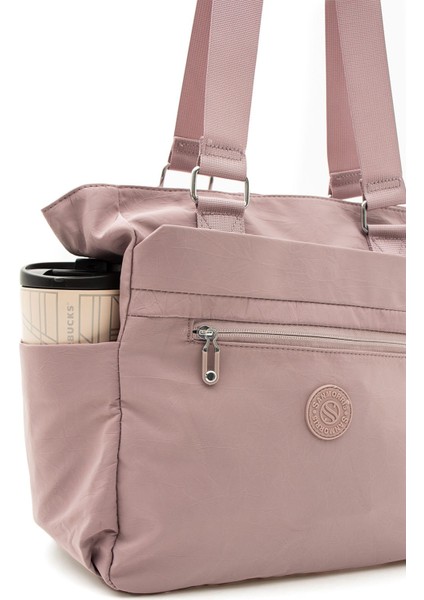 Sanmorris Unisex Suya Dayanıklı Krinkıl Kumaş Çok Gözlü Çapraz Okul, Seyahat ve Omuz Çantası 4003 fiyatları