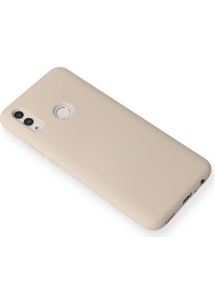 Huawei P Smart 2019 Kılıf Nano Içi Kadife Silikon - Pudra Drstr