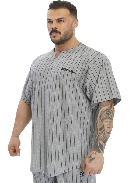 Oversize Spor T-Shirt Pamuk Rag Top Big Sam 3374 fırsatları