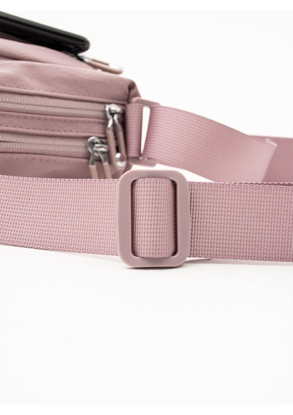 Sanmorris Kadın Çok Gözlü Suya Dayanıklı Krinkıl Kumaş Ayarlanabilir Çapraz Askılı Omuz Çantası 4006 indirimleri