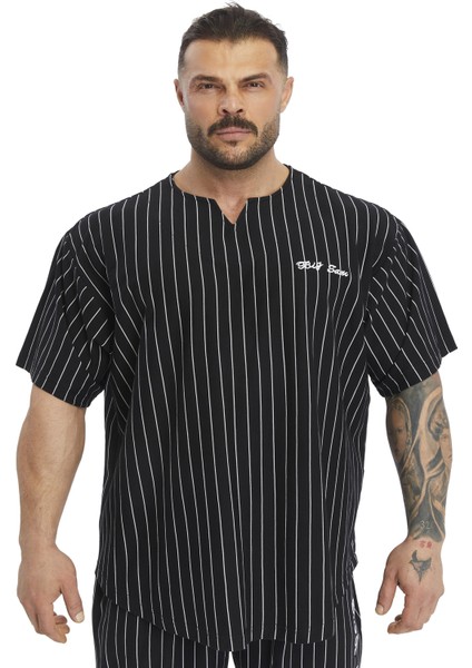 Oversize Spor T-Shirt Pamuk Rag Top Big Sam 3374