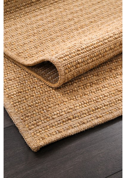 Konfor Jutem 0103 Büyük Ebat Jüt Hasır Bukle Örme Kilim Modern Oturma Odası Salon Halısı İç ve Dış Mekan Halısı fiyatları