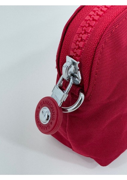 Sanmorris El ve Çapraz Askılı 2 Bölmeli Metal Fermuarlı Kartlık ve Bozuk Para Gözlü Cüzdan 3065 fiyatları