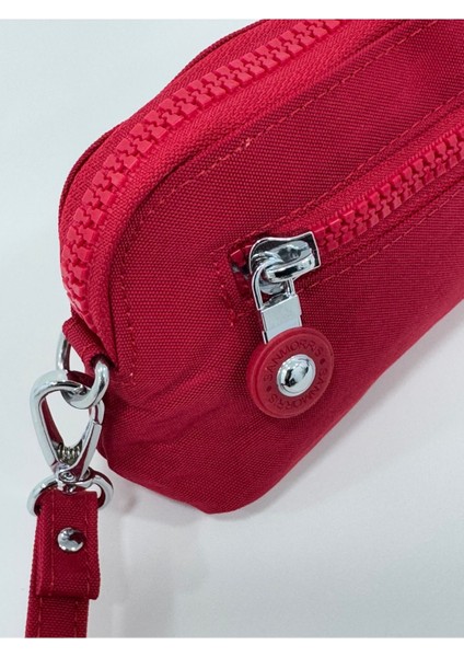 Sanmorris El ve Çapraz Askılı 2 Bölmeli Metal Fermuarlı Kartlık ve Bozuk Para Gözlü Cüzdan 3065 fırsatları