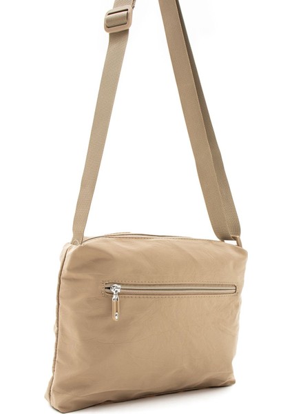 Sanmorris Kadın Çok Gözlü Suya Dayanıklı Krinkıl Kumaş Ayarlanabilir Çapraz Askılı Omuz Çantası 4006 indirimleri