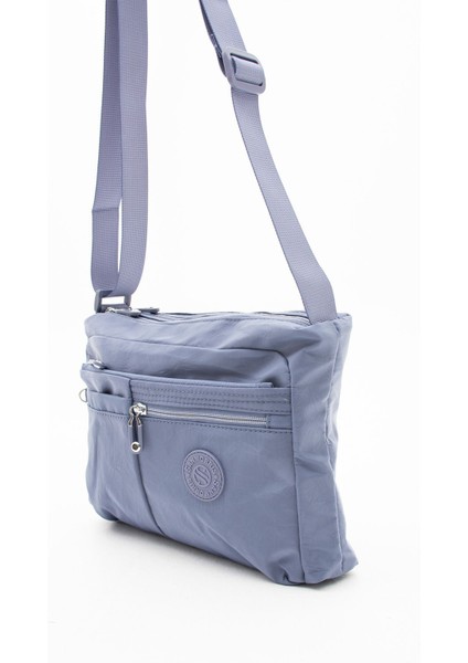 Sanmorris Kadın Çok Gözlü Suya Dayanıklı Krinkıl Kumaş Ayarlanabilir Çapraz Askılı Omuz Çantası 4006 fırsatları