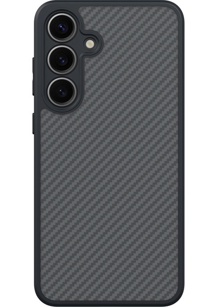 Galaxy Uyumlu S25 Kılıf M-Safe Şarj Özellikli Karbon Fiber Tasarımlı Zore Elnino Kapak modelleri