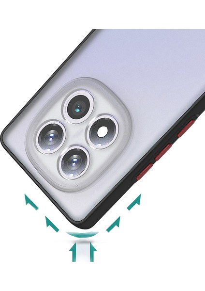 Xiaomi Uyumlu Redmi Note 14 Pro 4g Kılıf Zore Hux Kapak