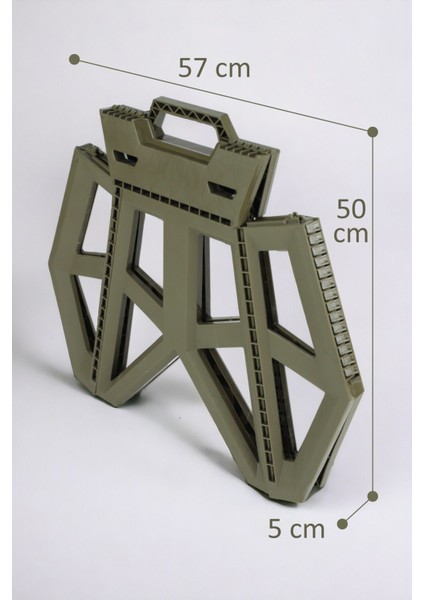 Portatif Taşınabilir Katlanabilir Tank Tabure Kamp Piknik Balıkçı Plaj Taburesi Yeşil 4 Adet fırsatları